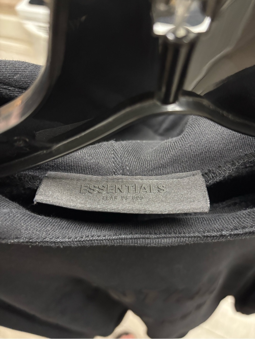 Fear of God Essentials Black hoodie - Picture 6 of 14